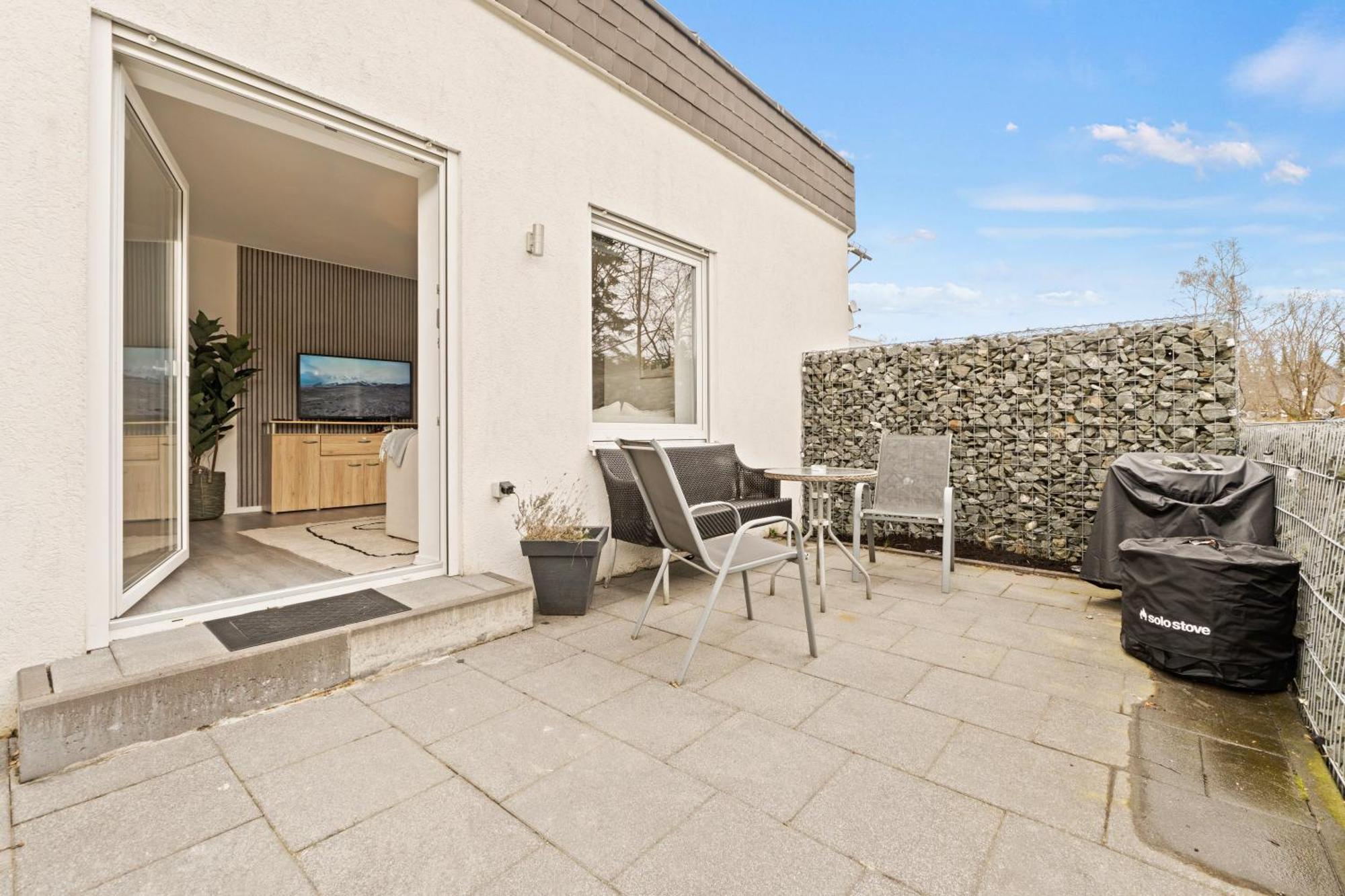 Greenhouse Living Apartment Fagus Mit Terrasse Und Feuerstelle - 6 Minuten Nach Winterberg - 4 Minuten Zur Ruhrquelle - Wandern - Mountainbike Fahren - Reisen Mit Hund & Natur Geniessen Medebach Esterno foto